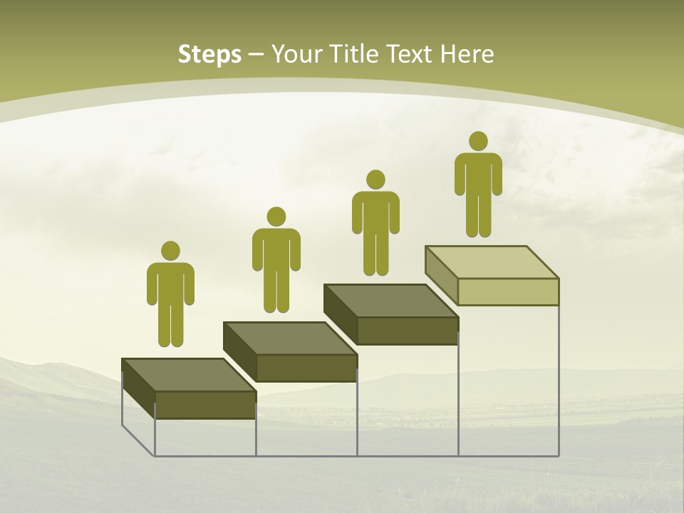 Sunny Scene Horizontal PowerPoint Template