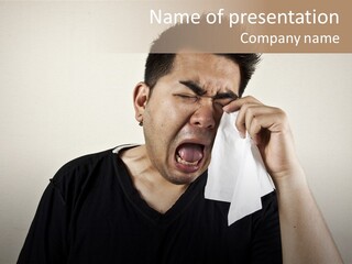 Happy One Sad PowerPoint Template