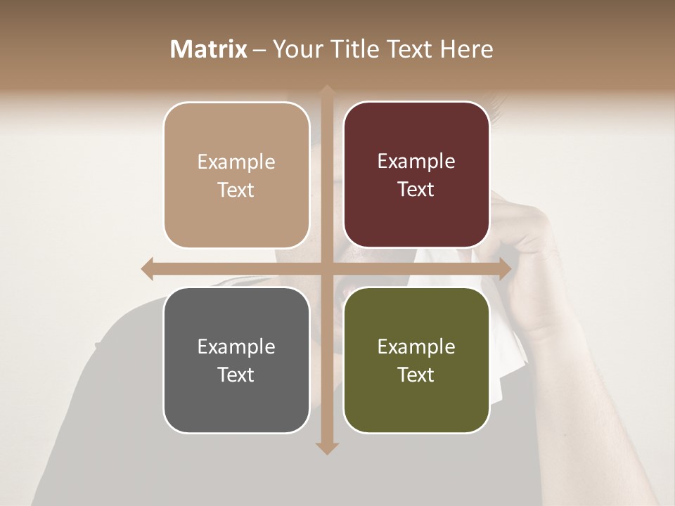 Happy One Sad PowerPoint Template