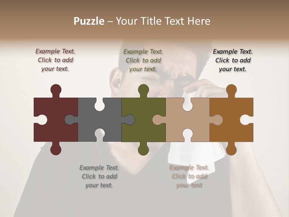 Happy One Sad PowerPoint Template