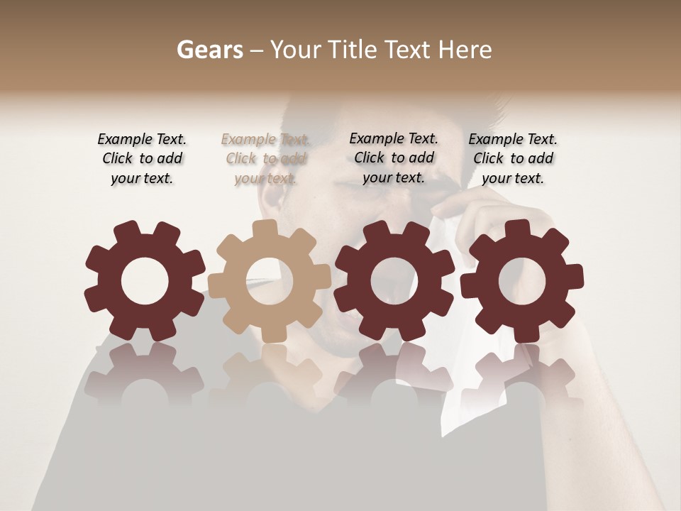 Happy One Sad PowerPoint Template