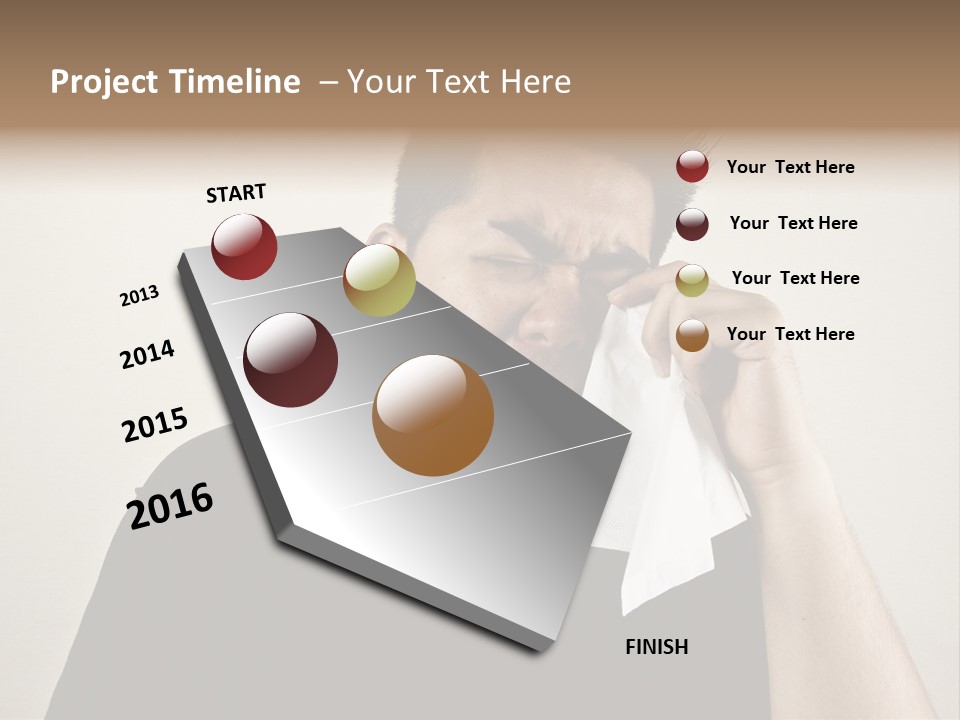 Happy One Sad PowerPoint Template