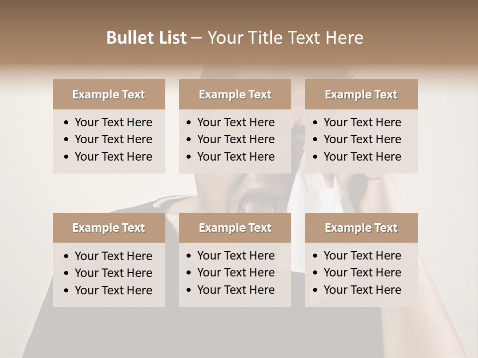Happy One Sad PowerPoint Template