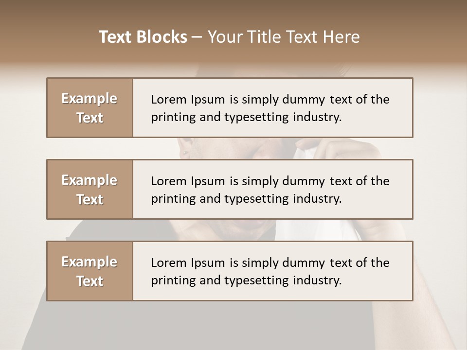 Happy One Sad PowerPoint Template