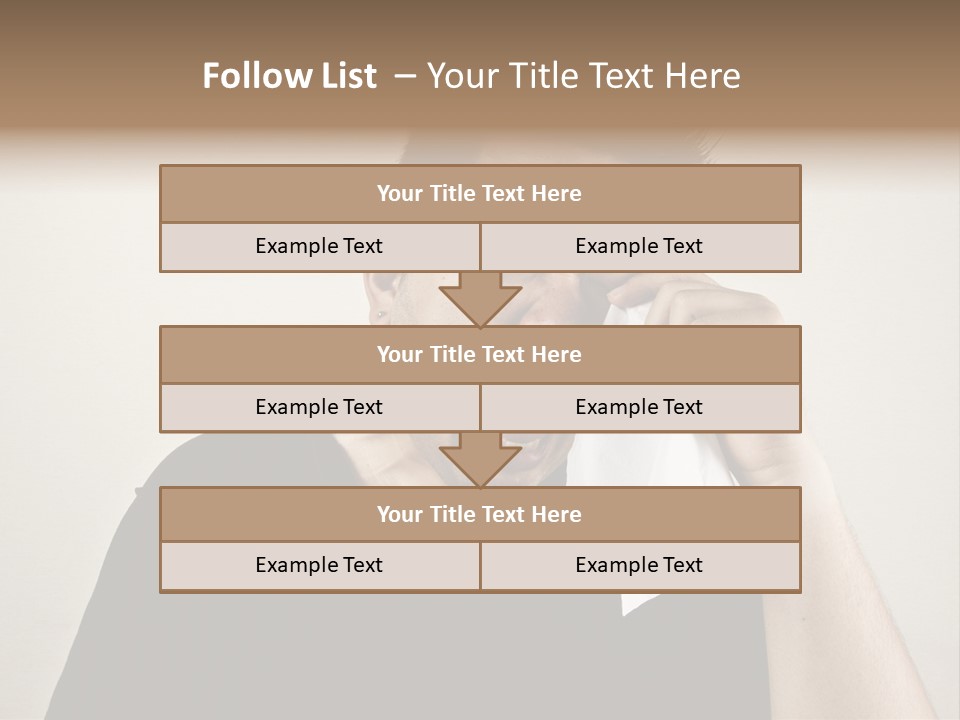 Happy One Sad PowerPoint Template