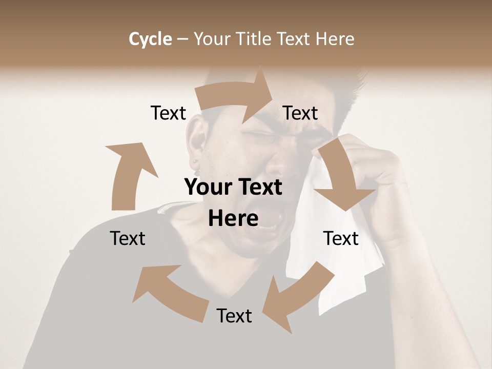Happy One Sad PowerPoint Template