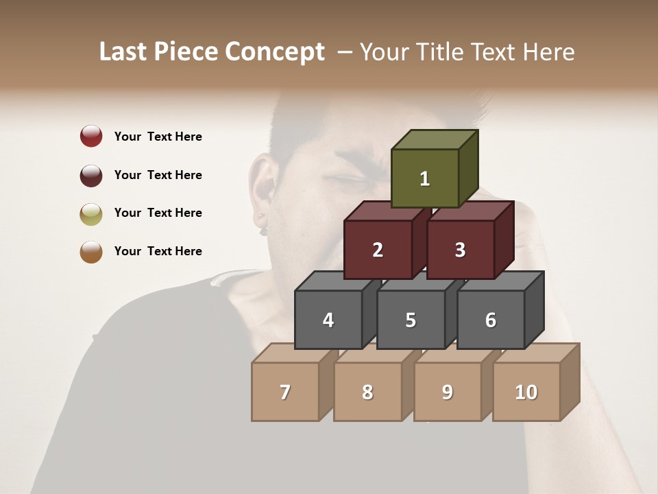 Happy One Sad PowerPoint Template