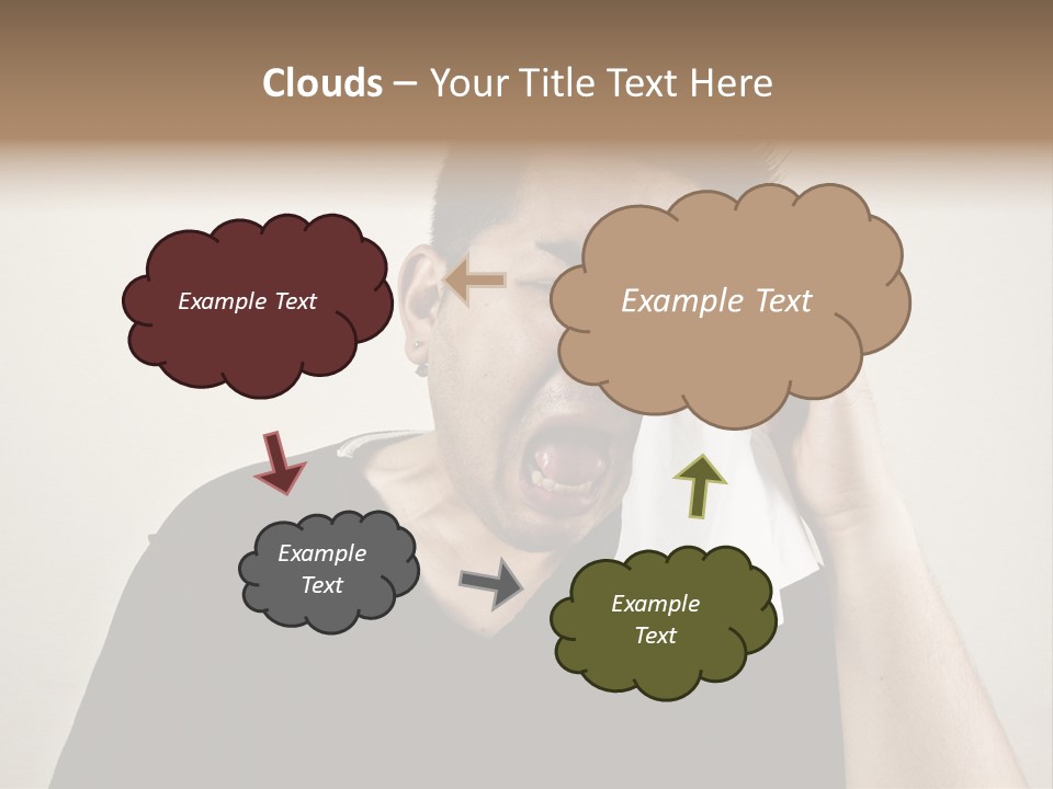 Happy One Sad PowerPoint Template