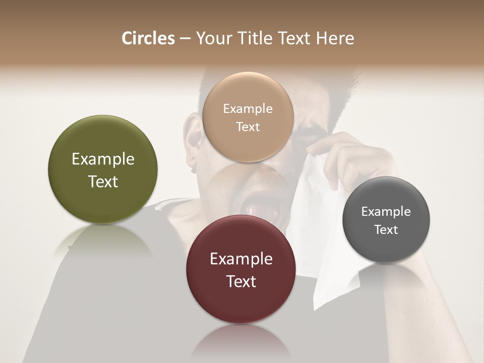 Happy One Sad PowerPoint Template