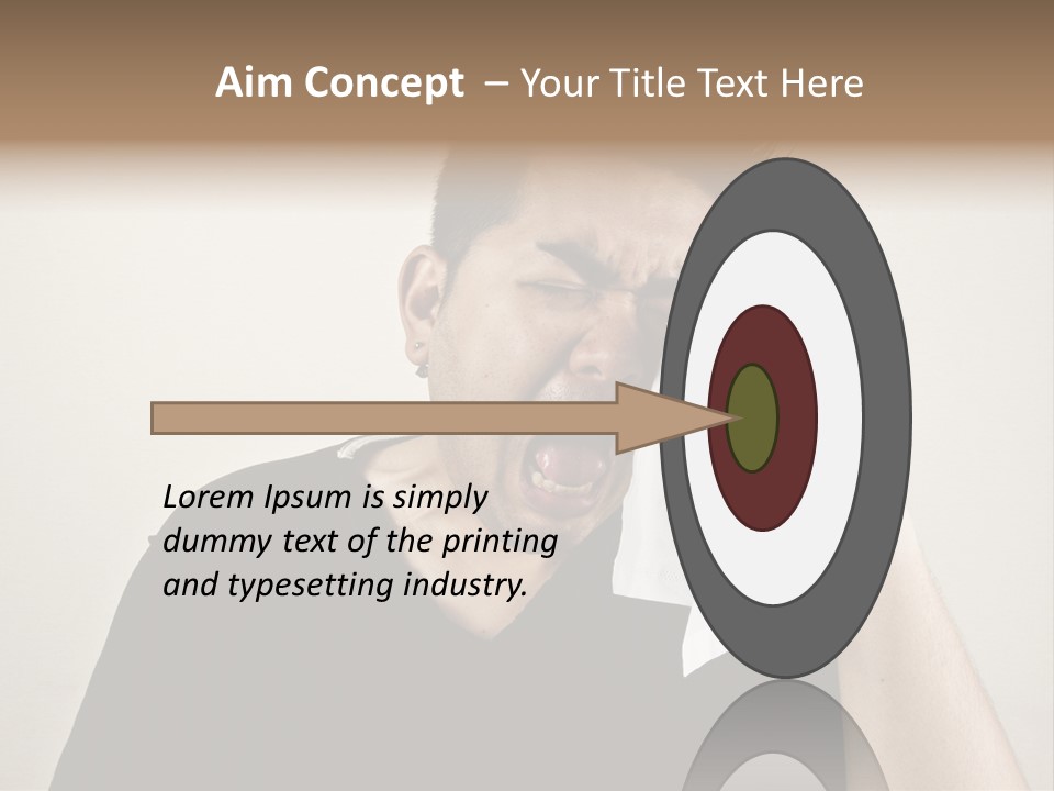 Happy One Sad PowerPoint Template