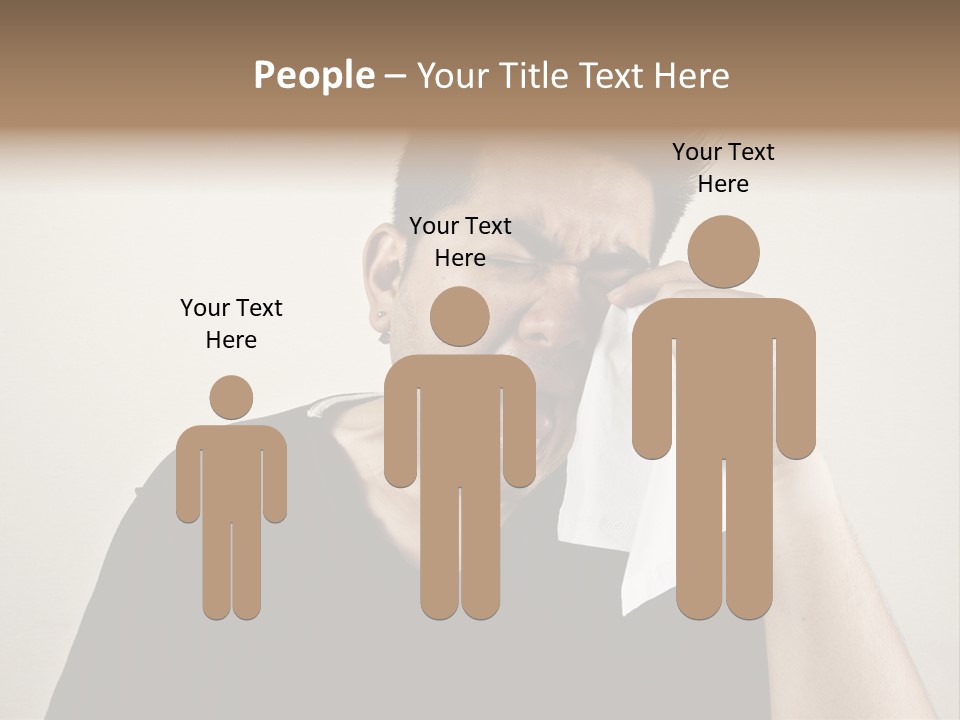 Happy One Sad PowerPoint Template