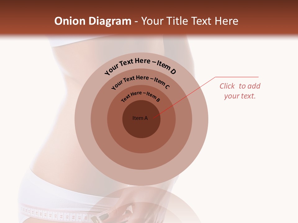 Undressed Waist Sport PowerPoint Template