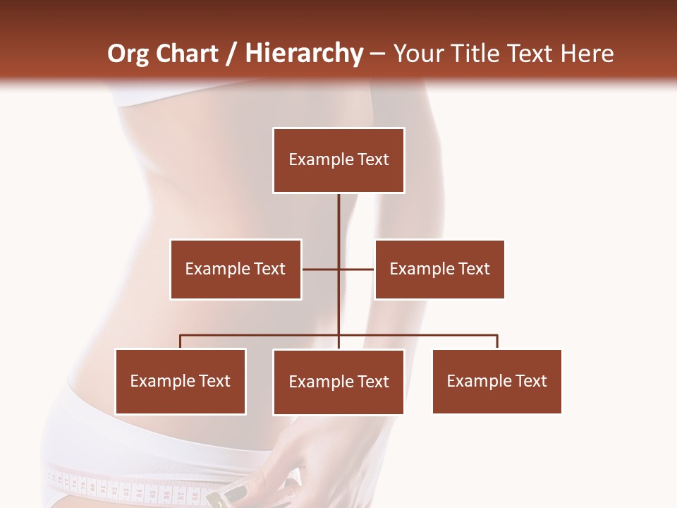 Undressed Waist Sport PowerPoint Template