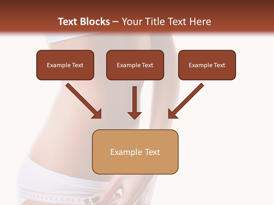 Undressed Waist Sport PowerPoint Template