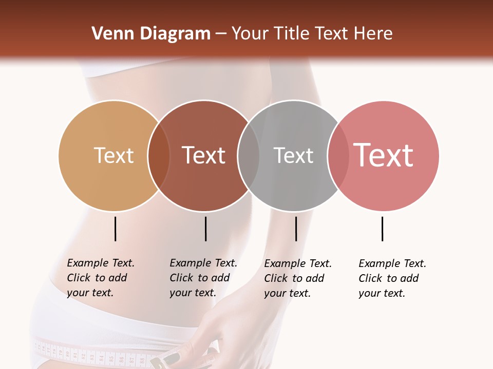 Undressed Waist Sport PowerPoint Template