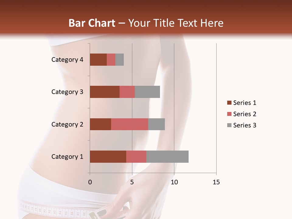 Undressed Waist Sport PowerPoint Template