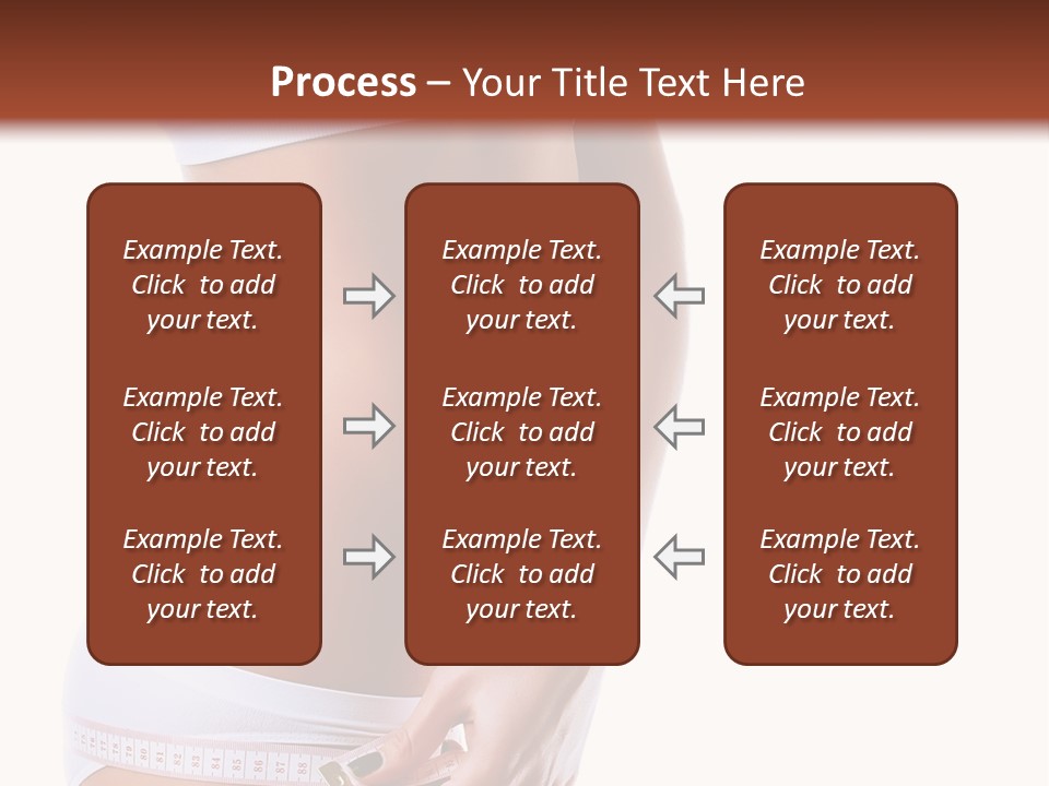Undressed Waist Sport PowerPoint Template