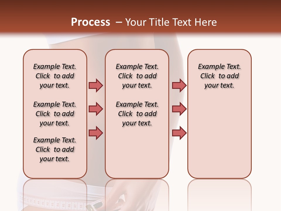 Undressed Waist Sport PowerPoint Template