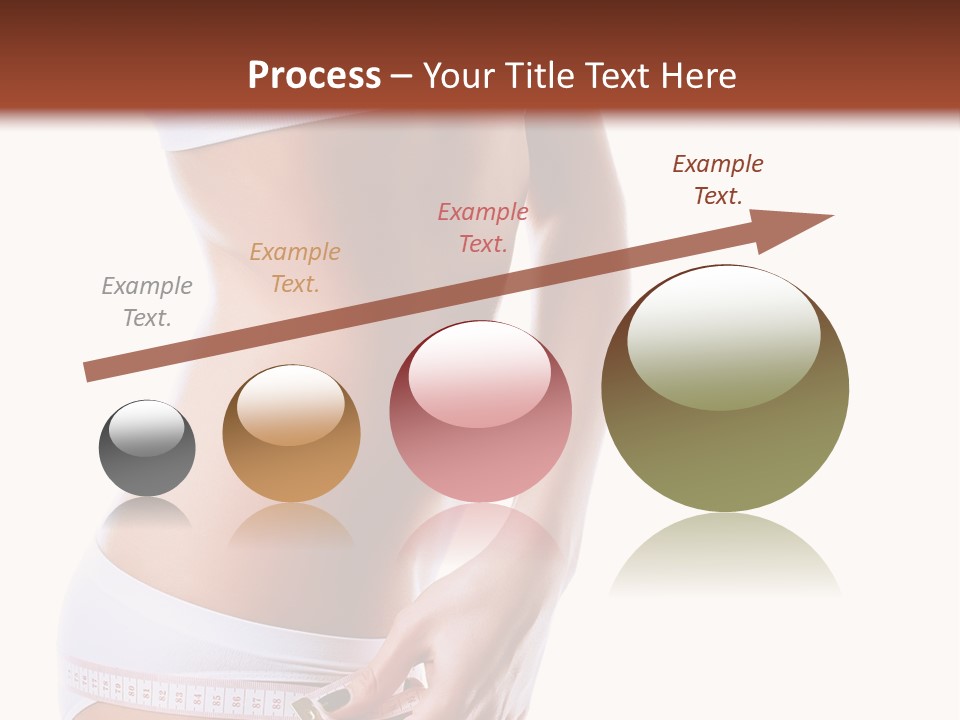 Undressed Waist Sport PowerPoint Template