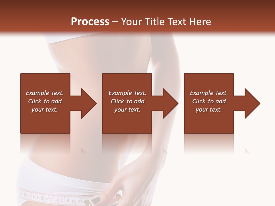 Undressed Waist Sport PowerPoint Template