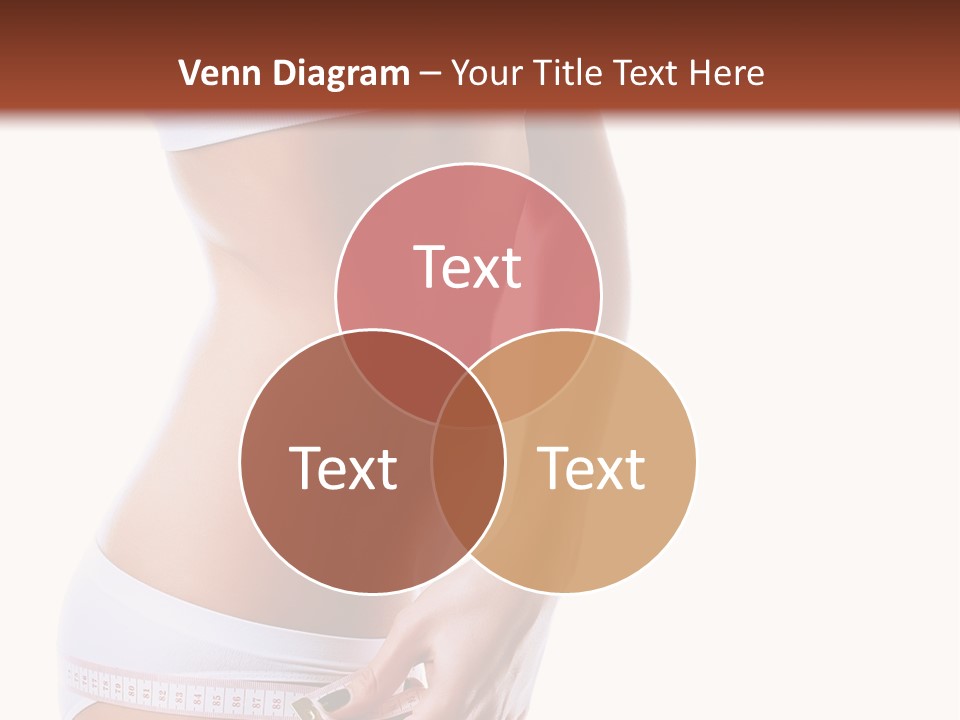 Undressed Waist Sport PowerPoint Template