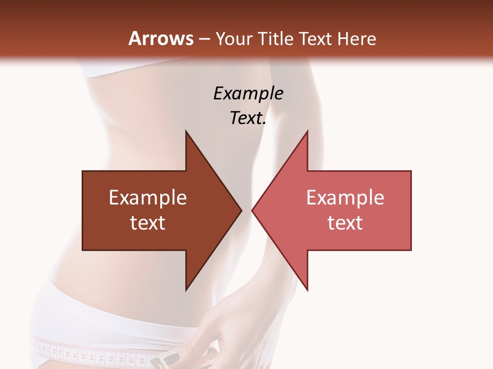 Undressed Waist Sport PowerPoint Template