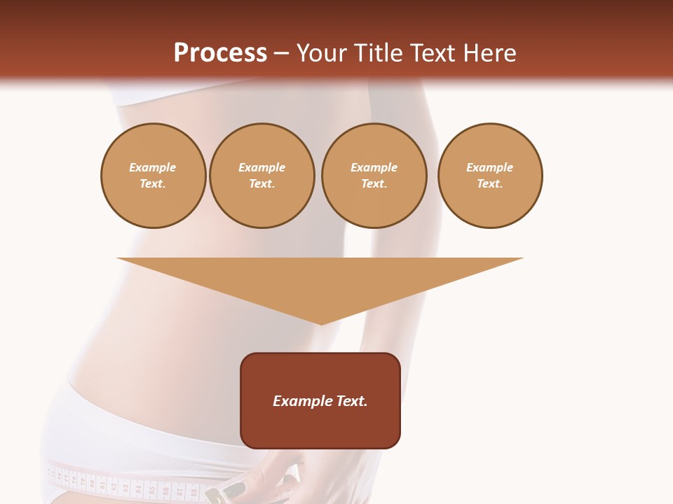 Undressed Waist Sport PowerPoint Template