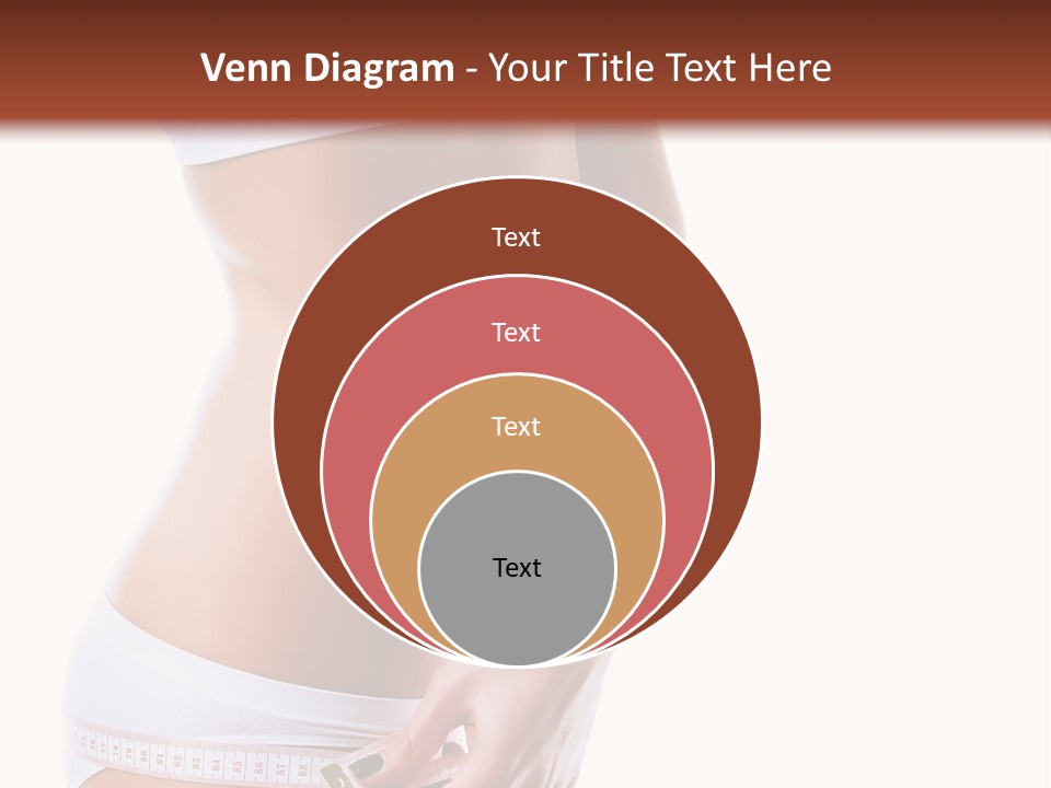 Undressed Waist Sport PowerPoint Template