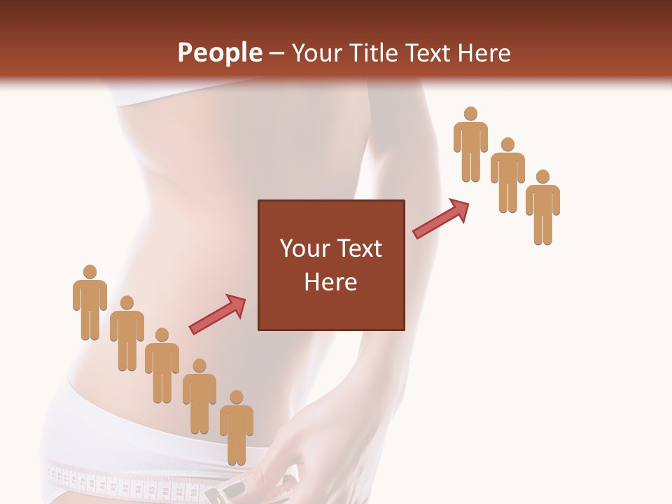 Undressed Waist Sport PowerPoint Template