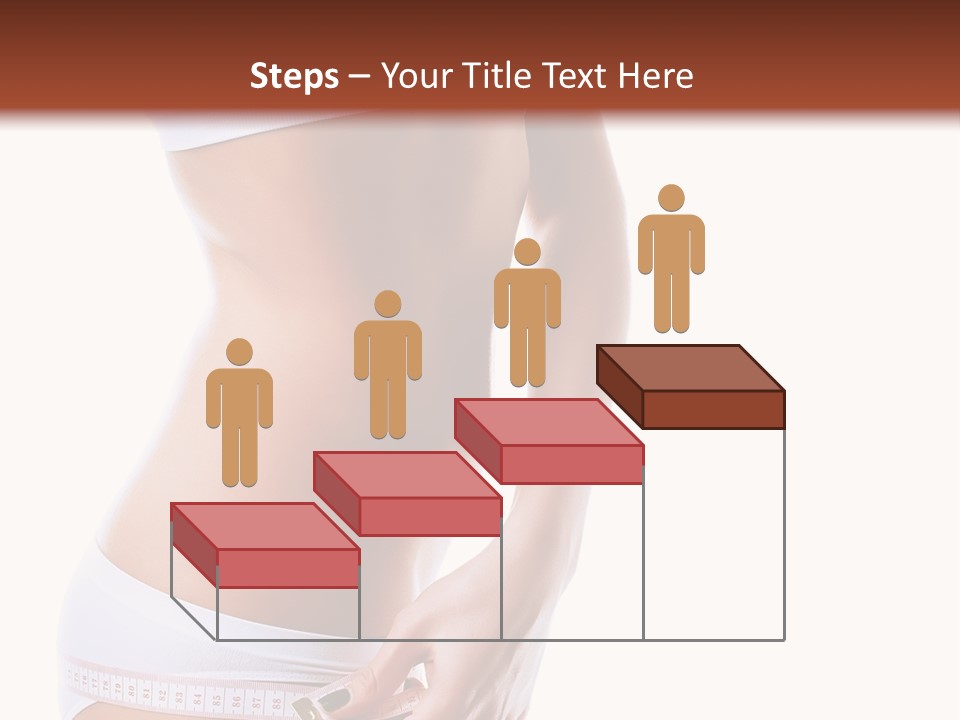 Undressed Waist Sport PowerPoint Template