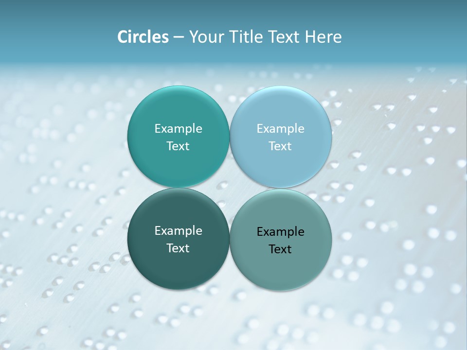 Illustration Closeup Symbol PowerPoint Template