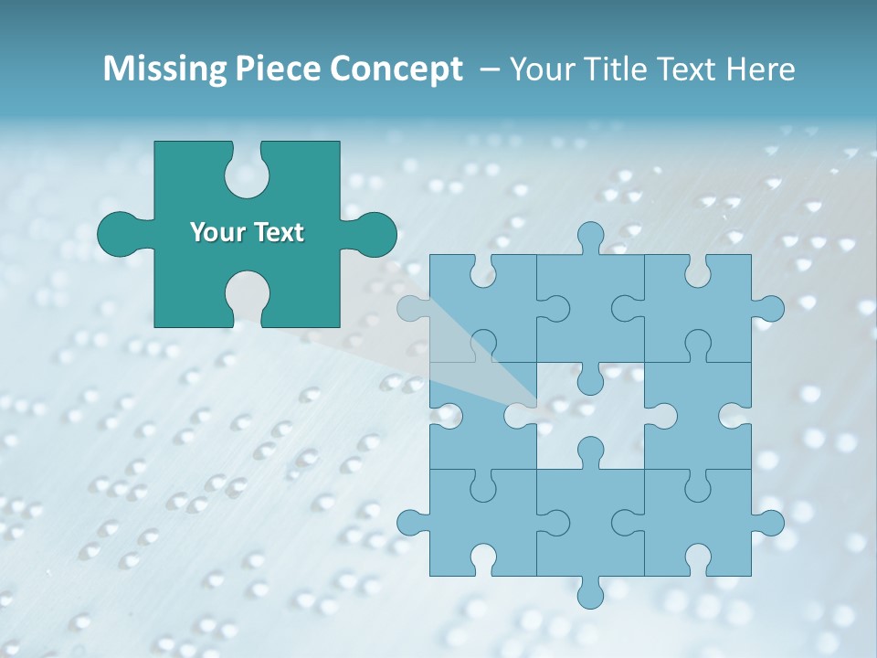 Illustration Closeup Symbol PowerPoint Template