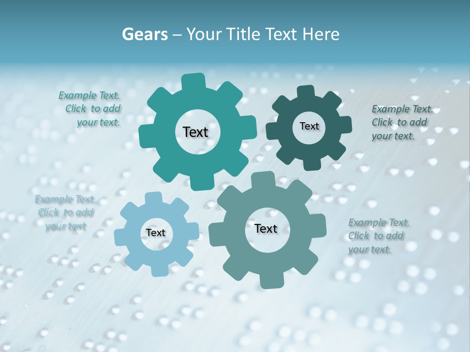 Illustration Closeup Symbol PowerPoint Template