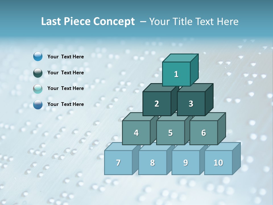 Illustration Closeup Symbol PowerPoint Template