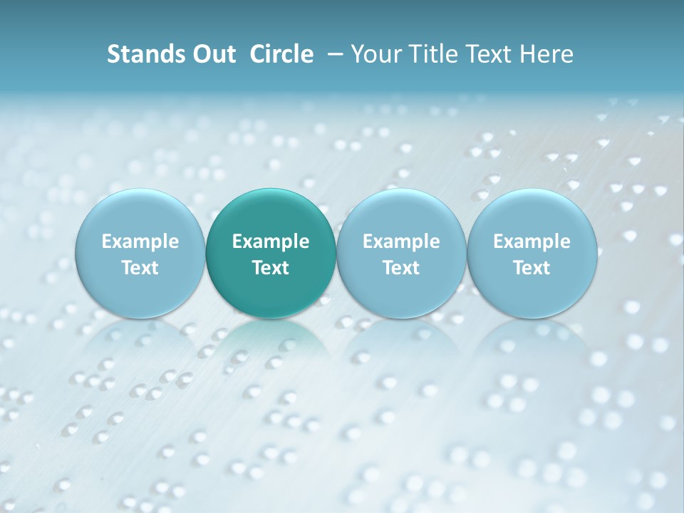 Illustration Closeup Symbol PowerPoint Template