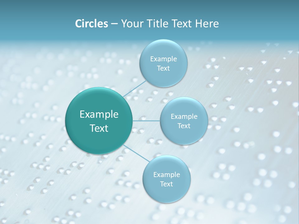 Illustration Closeup Symbol PowerPoint Template