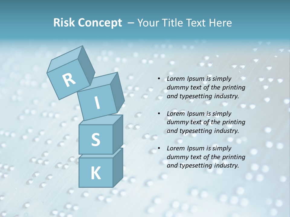 Illustration Closeup Symbol PowerPoint Template