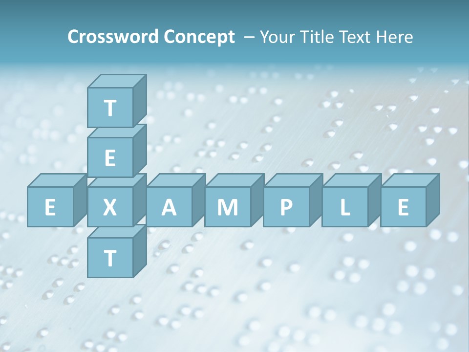 Illustration Closeup Symbol PowerPoint Template