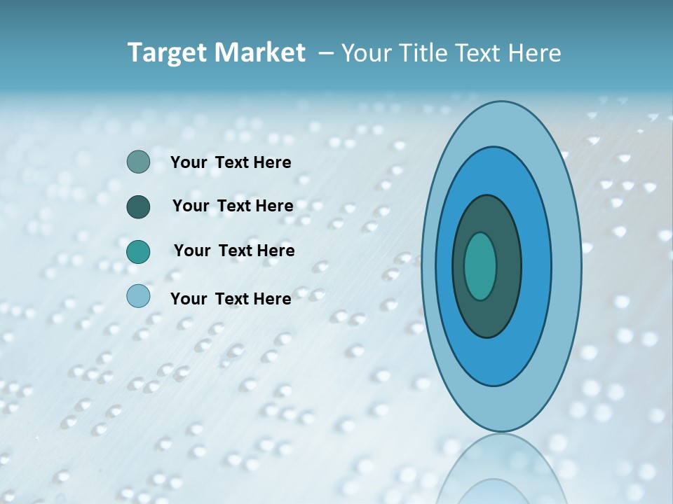 Illustration Closeup Symbol PowerPoint Template