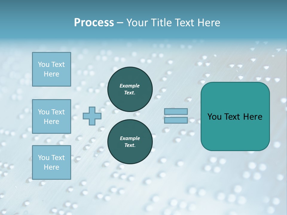 Illustration Closeup Symbol PowerPoint Template