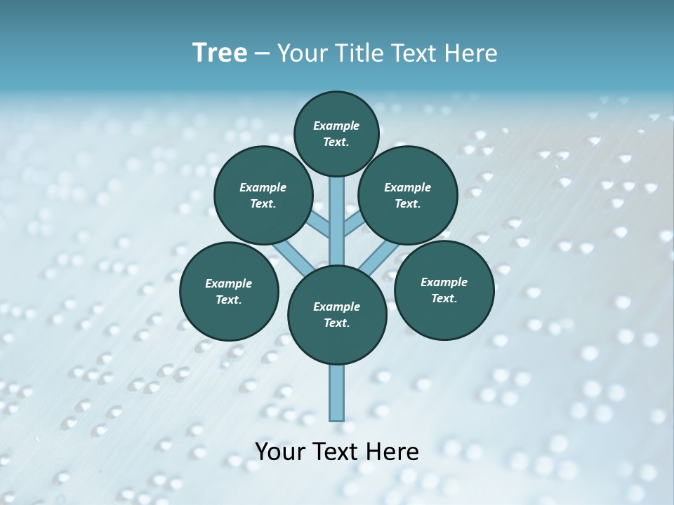 Illustration Closeup Symbol PowerPoint Template