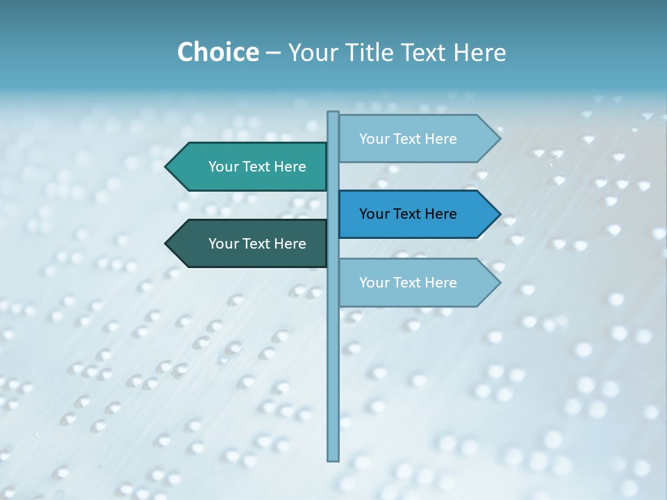 Illustration Closeup Symbol PowerPoint Template