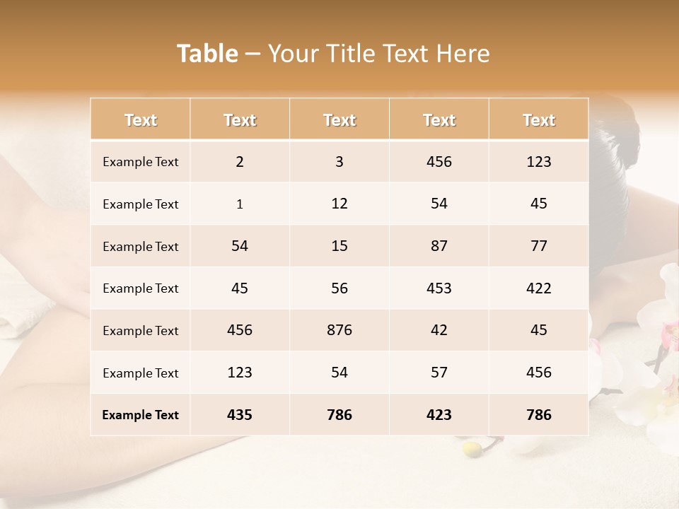 Pleasure Luxury Beautiful PowerPoint Template