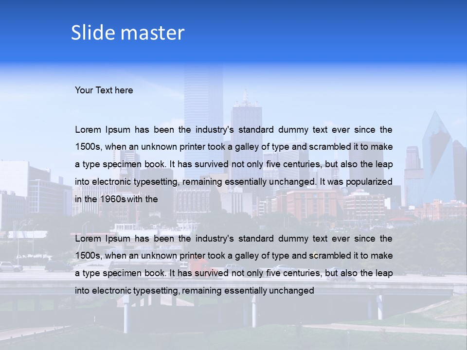 New Big House PowerPoint Template