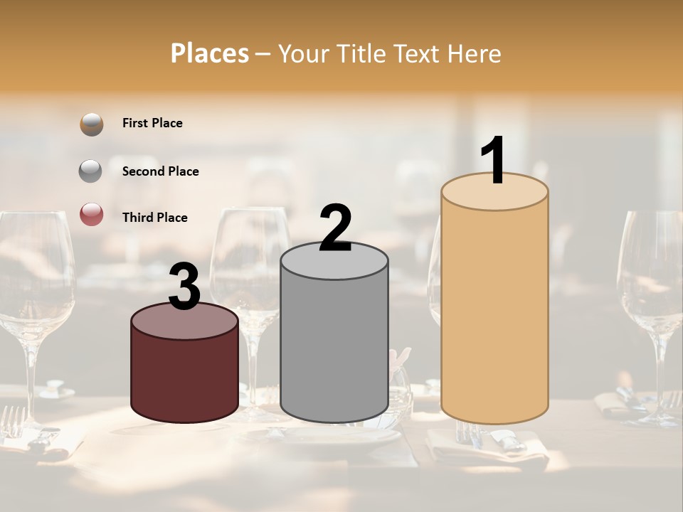 Eating Shiny Wine PowerPoint Template