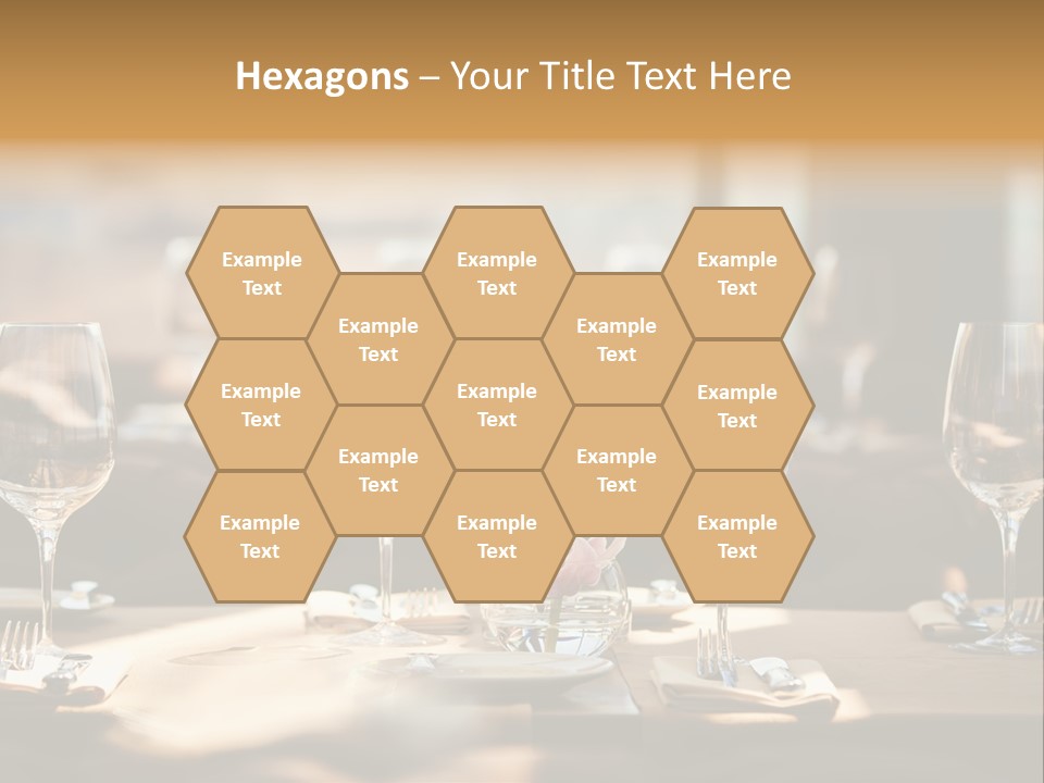 Eating Shiny Wine PowerPoint Template