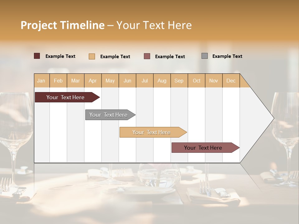Eating Shiny Wine PowerPoint Template