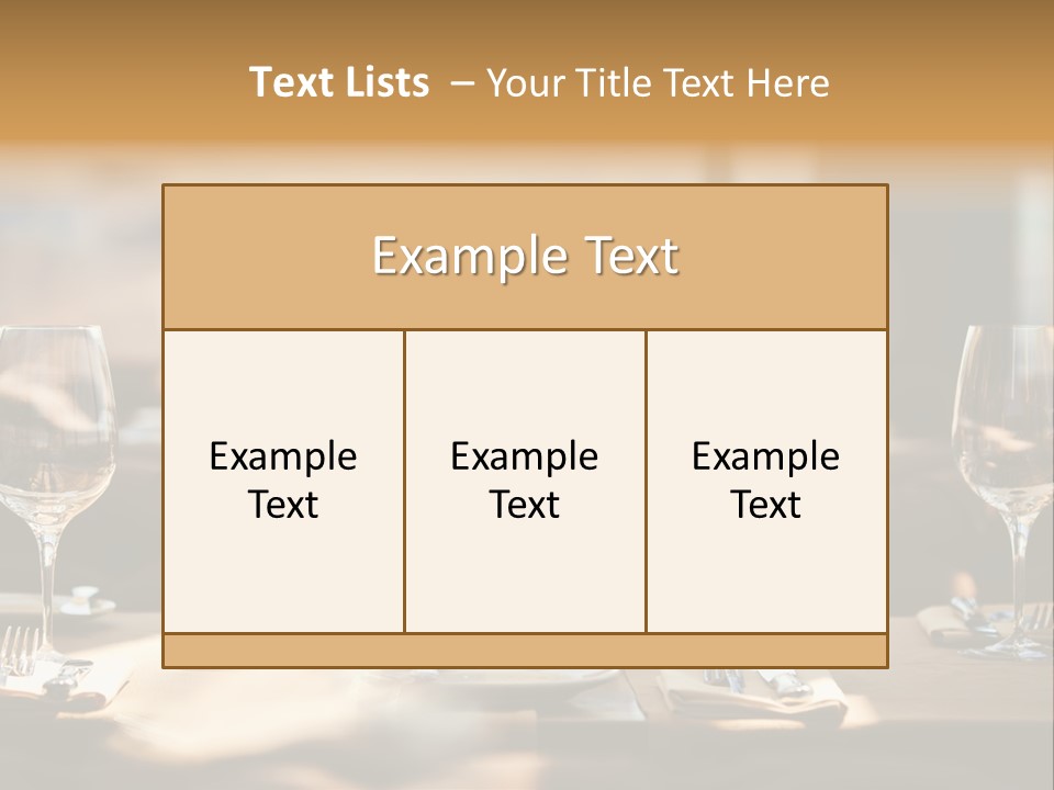 Eating Shiny Wine PowerPoint Template