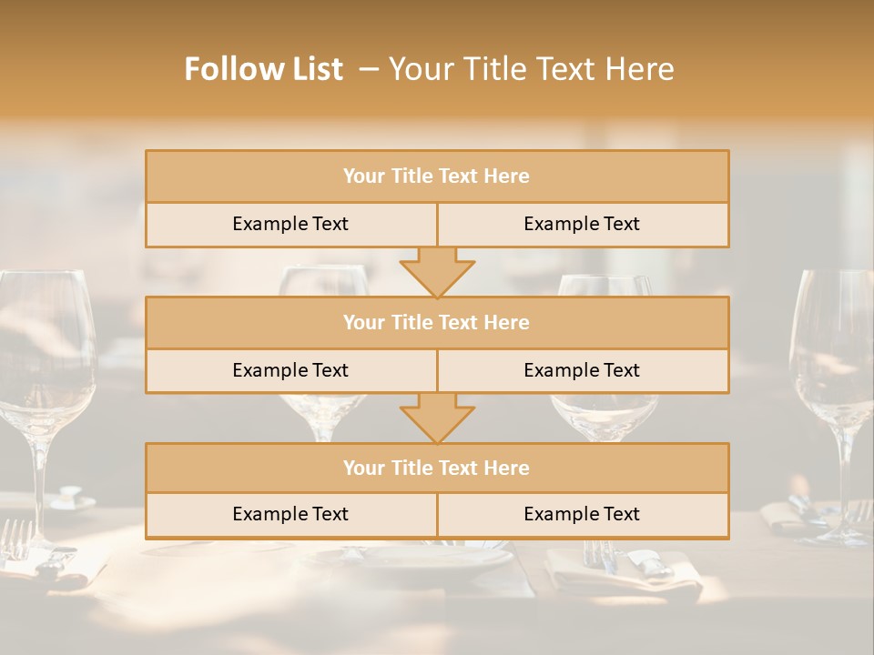 Eating Shiny Wine PowerPoint Template