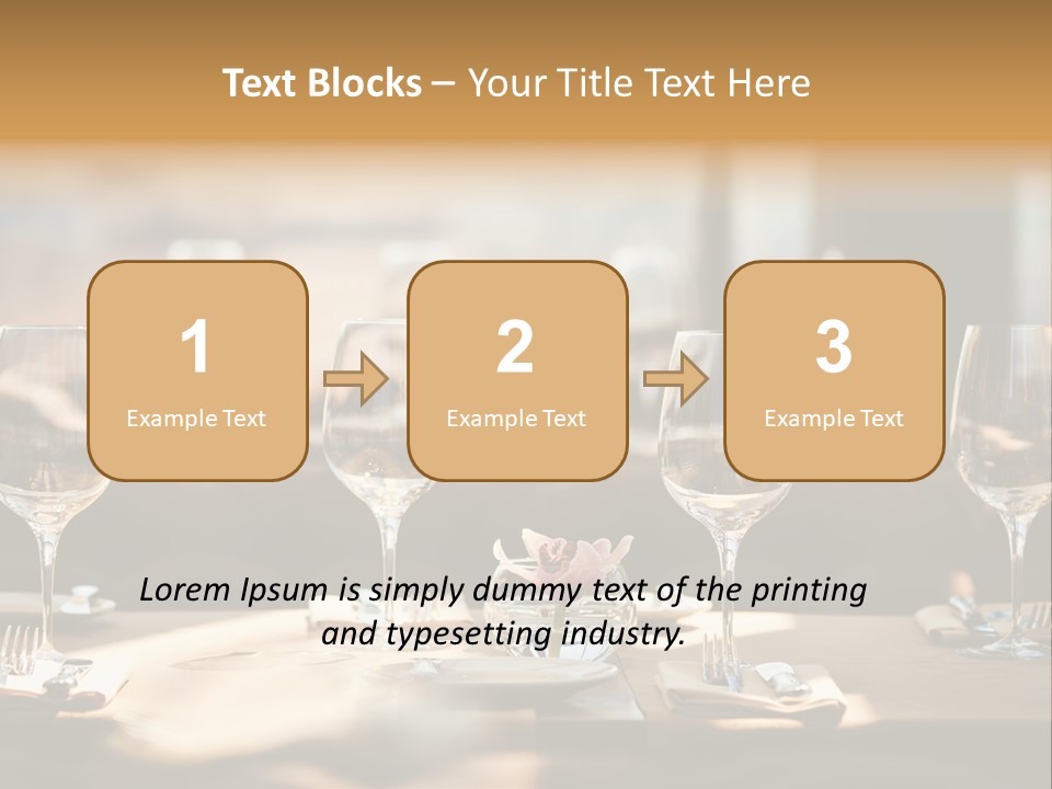 Eating Shiny Wine PowerPoint Template